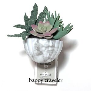 SUCCULENT GREENERY Scent Control Nightlight Wallflowers Plug